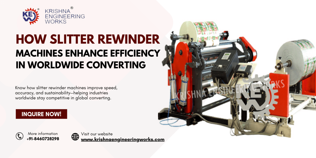 How Slitter Rewinder Machines Enhance Efficiency in Worldwide Converting