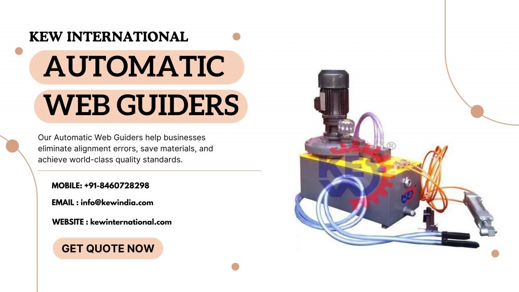 Automatic Web Guiders - Best Web Guiding Systems for Flexible Packaging